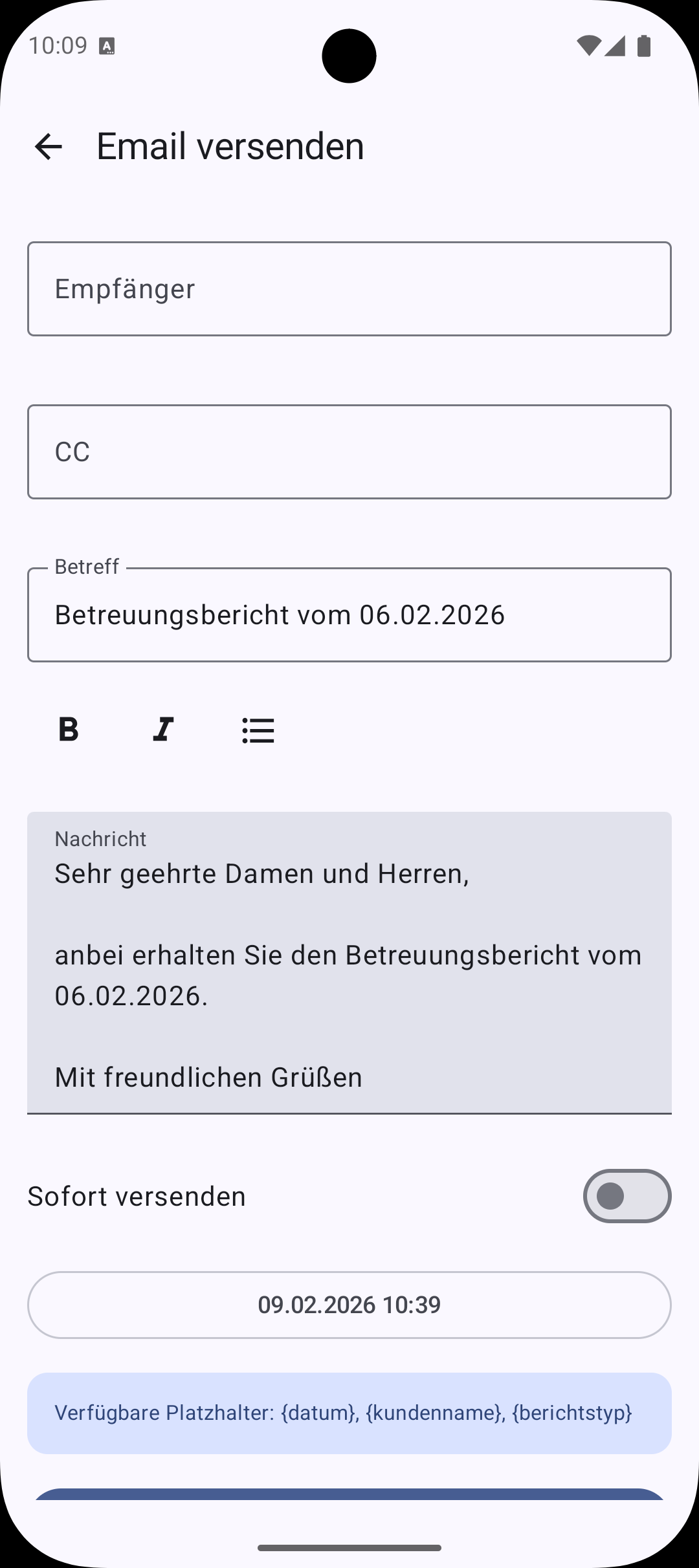 Android app screenshot 7