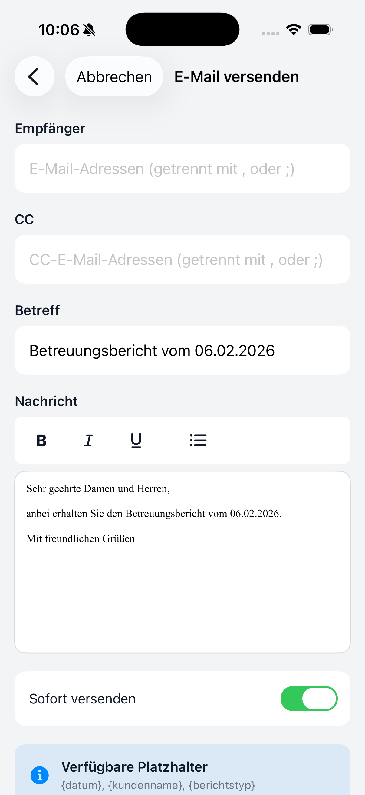 iOS app screenshot 7